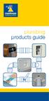 plumbing products guide