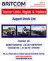 Tractor Units, Rigids & Trailers