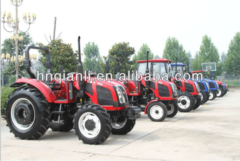 90hp 4 wheeled tractor hot sale