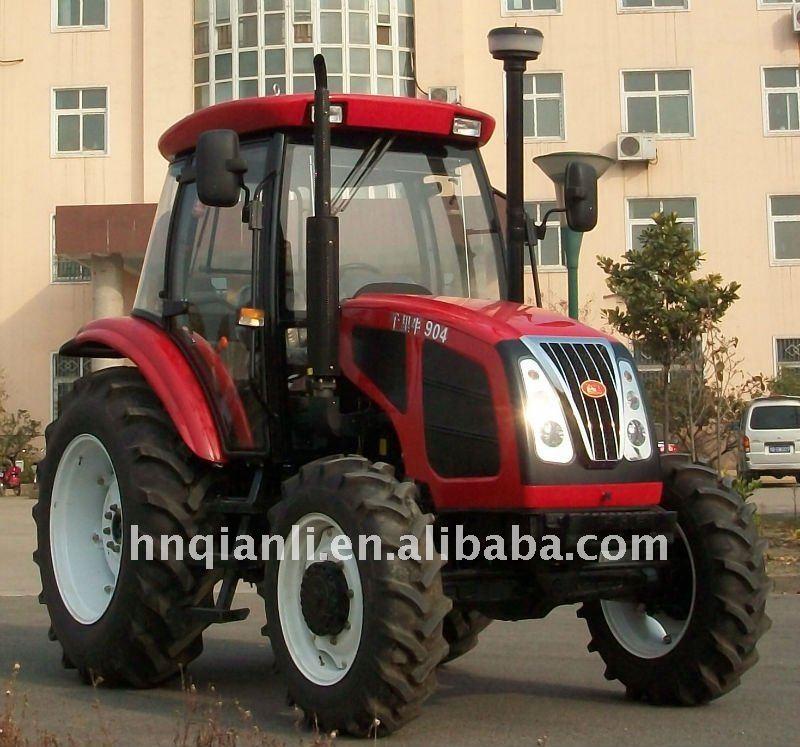 90hp 4 wheeled tractor hot sale