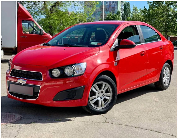 chevrolet aveo sonic из германии