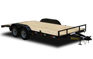 Deluxe 12000 GVWR Flatbed Utility Trailer