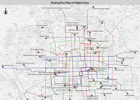 Beijing Night Bus Lines